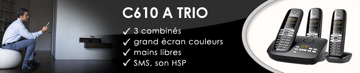 Téléphones sans fil Trio