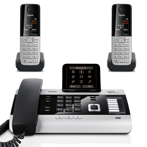 Pack Siemens Gigaset DX800A + 2 Gigaset C300H