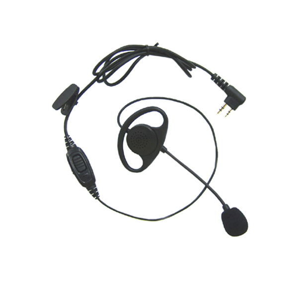 Oreillette confort avec perche micro pour HYT TC2110, 446S, 518, 610, 620