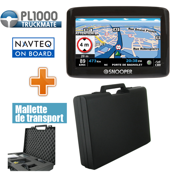 Snooper PL1000 avec mallette de transport