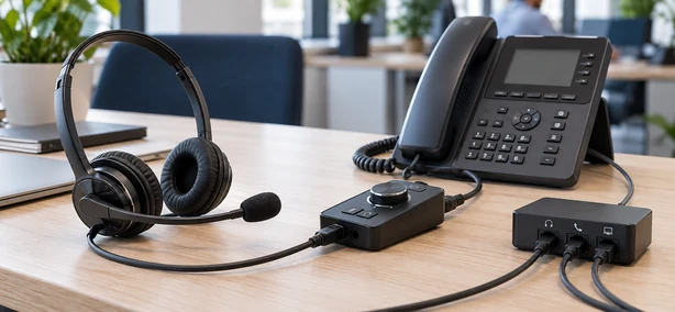 Amplificateur, Protecteur, Switch Pour Casque Téléphonique