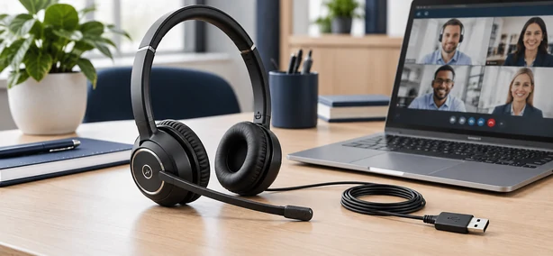Micro Casque USB Professionnel