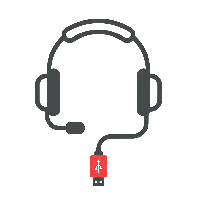 Micro-casque en USB-A