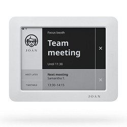 Système de réservation de salle de réunion avec écran