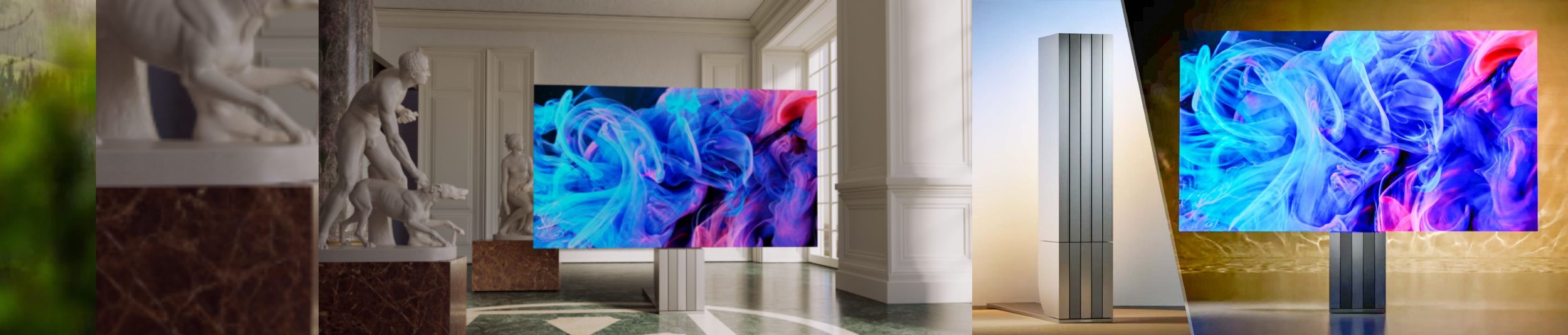 Grand écran pliable professionnel