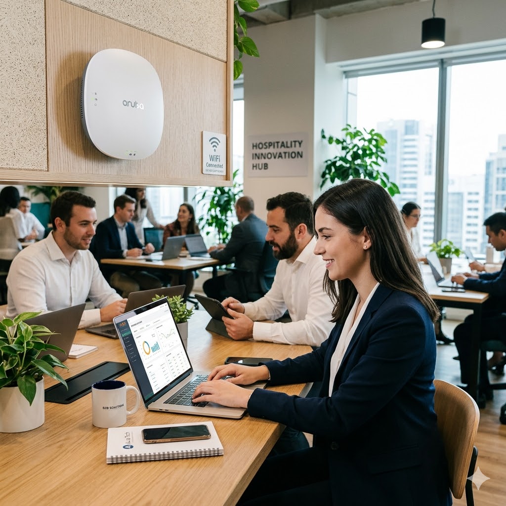 Bornes WiFi et points d'accès pour entreprise