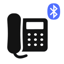 Téléphone à carte SIM avec Bluetooth