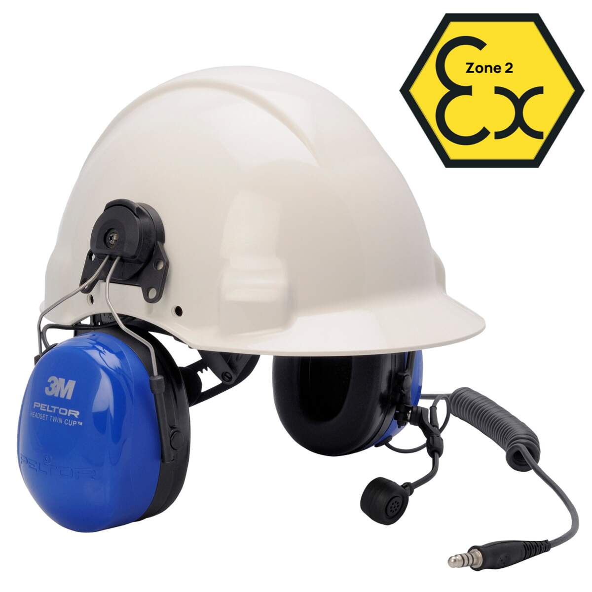 3M Peltor Twin Cup Atex J11 - Attaches-casque image