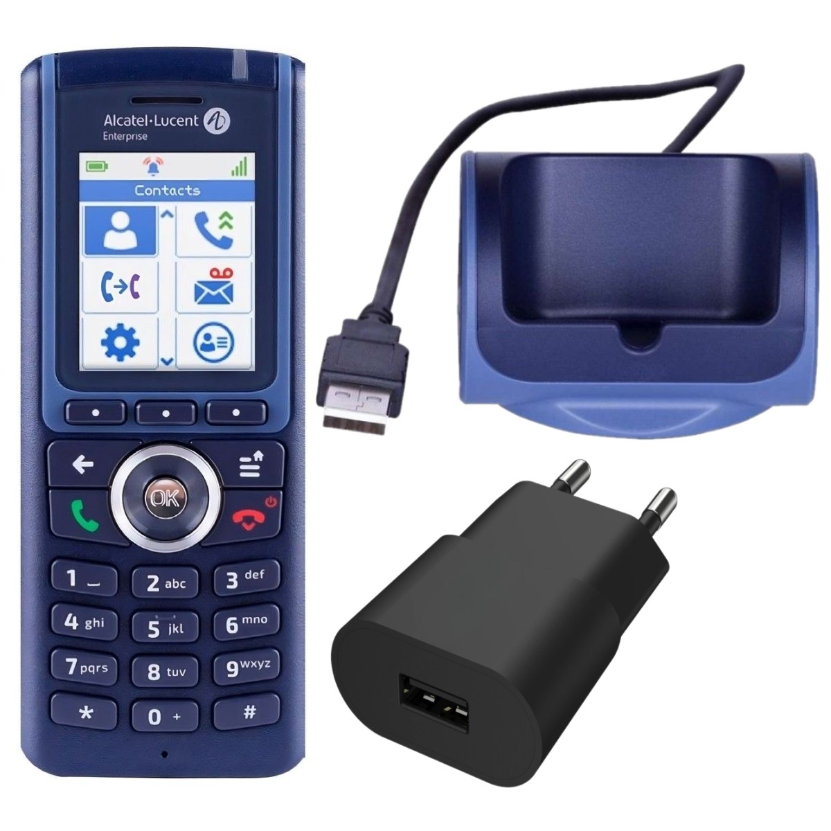 Pack complet Alcatel Lucent 8234 avec base et câble d'alimentation image