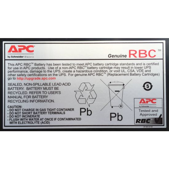 Cartouche APC RBC6 vue 2
