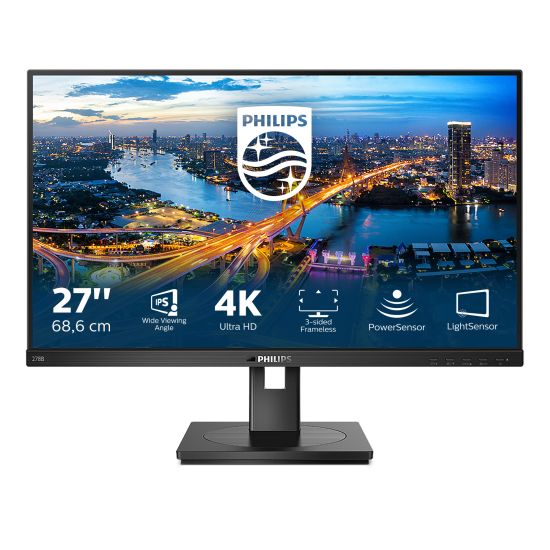 Moniteur 4K 27” vue 2