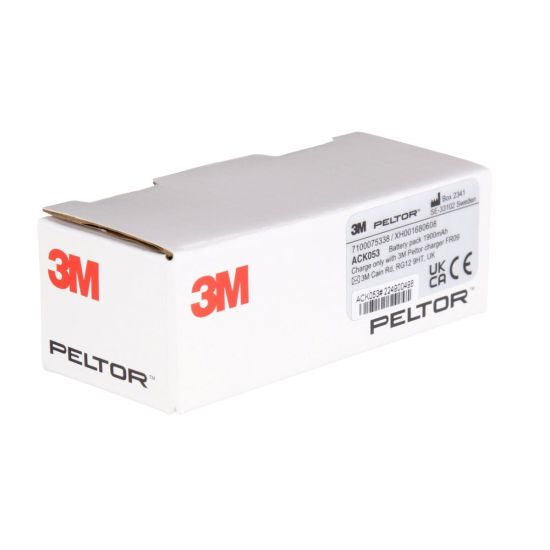 Packaging 3M Peltor ACK053 Battery