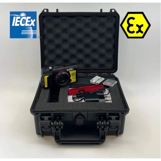 Kit de photographie professionnel certifié ATEX Zone 2/22