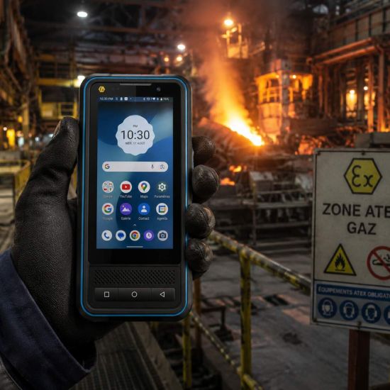 E40X en zone ATEX usage metalurgie