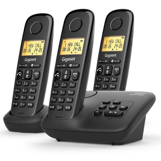 Gigaset BASIC 100A TRIO - trio téléphone analogique sans fil