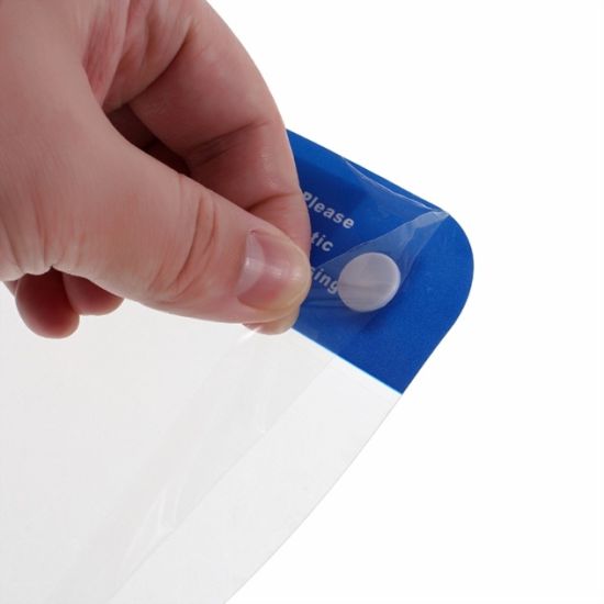 Protetion renforcée - Visière plastique transparente