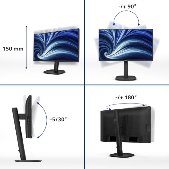 Philips 24B2U3301 vue 2