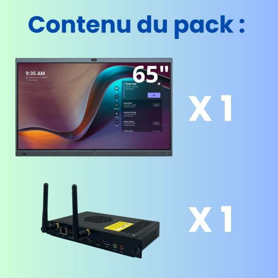 contenu du pack