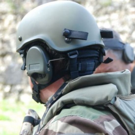 Casque Anti-bruit Sordin Supreme Pro Vert Olive Avec Serre-tête En Cuir Noir - Neuf Avec étiquettes