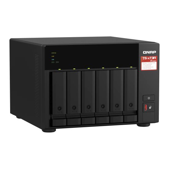 NAS QNAP TS-673A vue 2