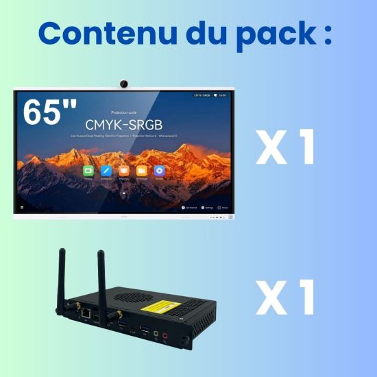 contenu du pack