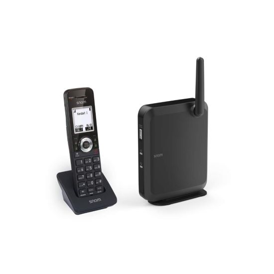 Snom M110 SC Téléphone IP DECT Station M100 + Combiné M10 - Système Professionnel Home Office