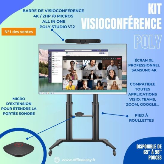 kit visio V12 XL grande salle