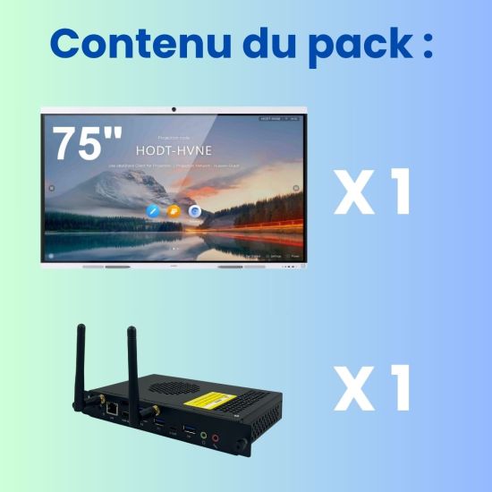 contenu du pack