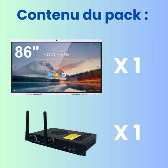 contenu du pack