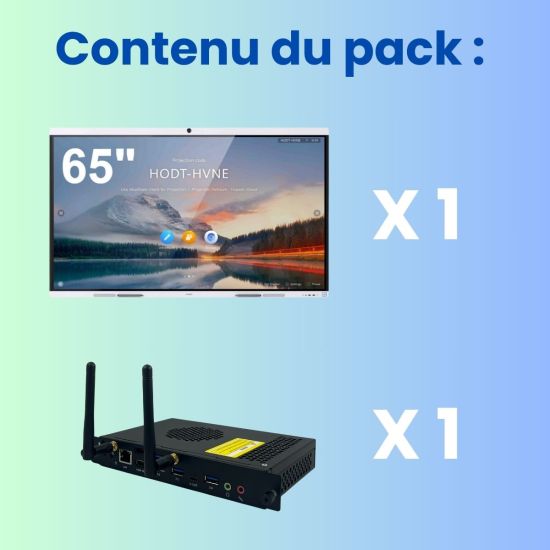 contenu du pack