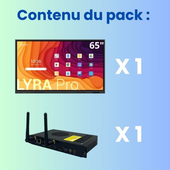 contenu du pack
