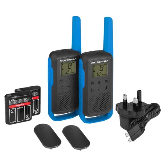 Motorola T62 bleu - Talkie Walkie sans licence PMR446