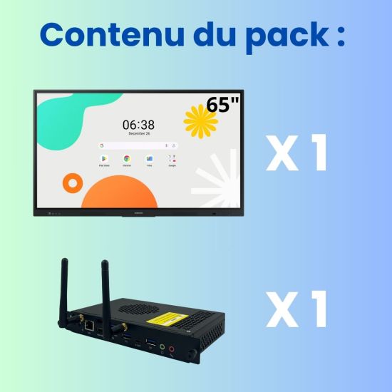 contenu du pack