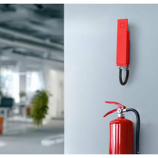 Snom E303 - téléphone d'urgence rouge