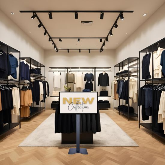 support écran pour magasin