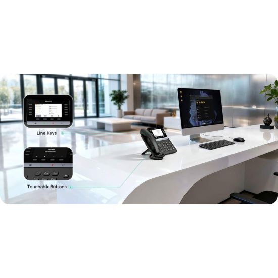 Yealink MP55 E2 - téléphone pour microsoft teams