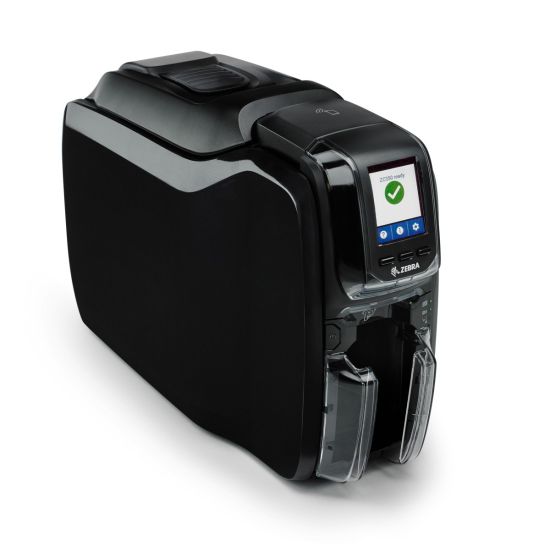 Imprimante ZEBRA ZC350 avec écran LCD tactile pour utilisation simplifiée - 1000 cartes par heure