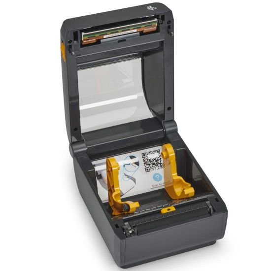 Imprimante etiquettes ZEBRA ZD421D avec câble réseau, port RJ45, ethernet, internet