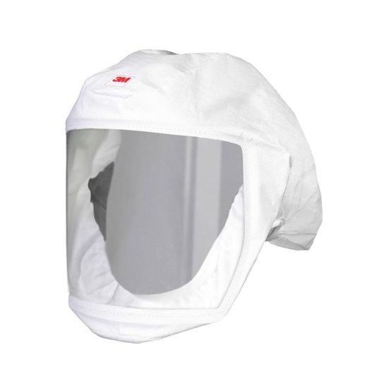 Cagoule blanche de protection respiratoire de série S par 3M, large