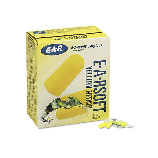 Bouchons d'oreilles Sans cordon jetables 3M E.A.R Soft Yellow