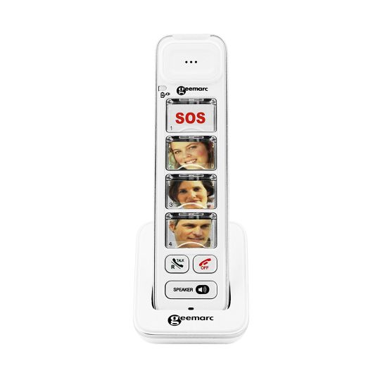 Geemarc Amplidect 295 SOS-PRO : Téléphone sans fil avec répondeur