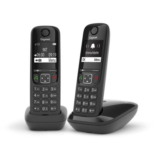Gigaset AS690 Duo - Téléphone sans fil - L36852-H2816-N101