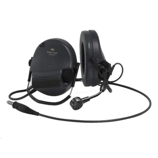 3M Peltor ComTac XPI j11 Noir Swat - Serre-nuque - MT20H682BB-38SV - à connecter à un talkie-walkie