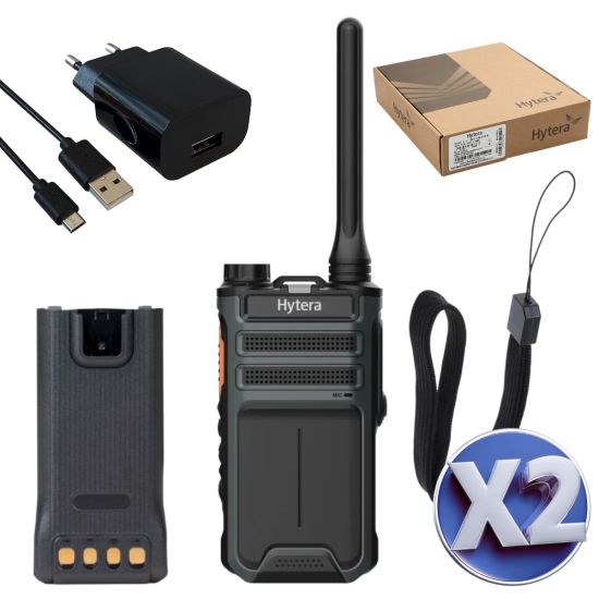 Pack de 2 talkies-walkies Hytera AP515LF