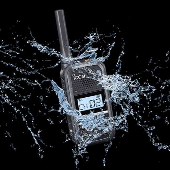 Pack de 2 Icom IC-U20SR - Talkie-walkie sans licence -  étanche IP54