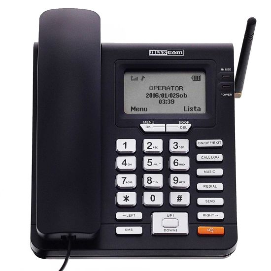 Téléphone filaire carte SIM Maxcom MM28D