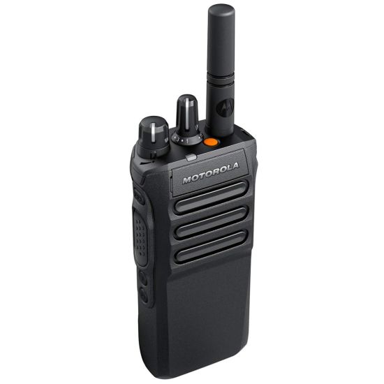 Motorola R7 UHF - Talkie-walkie numérique avec licence - MDH06RDC9VA2AN - de côté