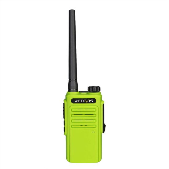 Pack de RT647 2.0 Retevis Neon - Pack duo talkies-walkies fluo sans licence PMR446 - de face
