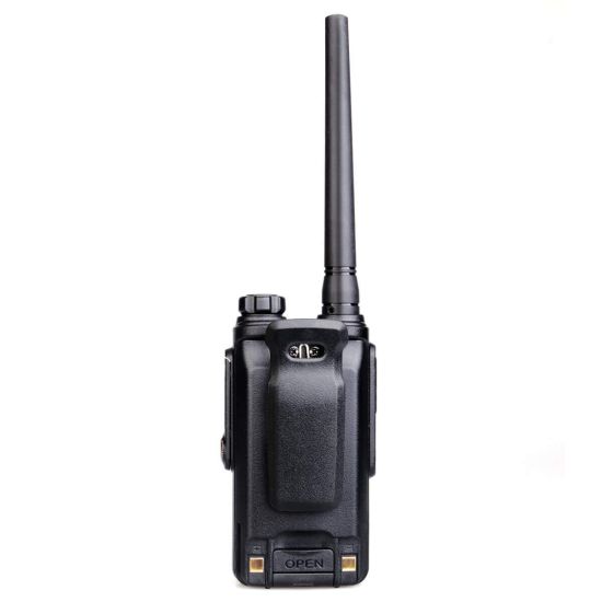 Retevis RT647 2.0 Noir - Talkie-walkie étanche sans licence, PMR446 - de dos