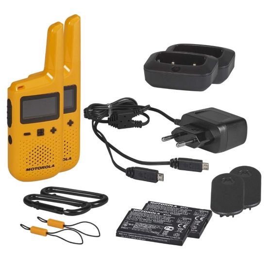 Pack de 6 Motorola T72 - talkies walkies - D3P01611YDLMAW - unboxing